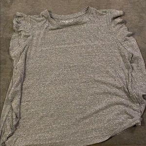 Lane brant flutter sleeve and sides